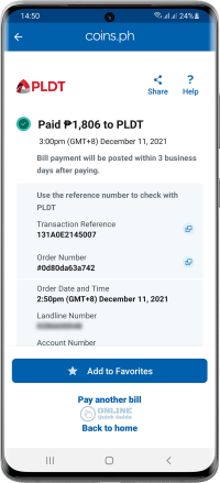 STEP 7. Payment successful.