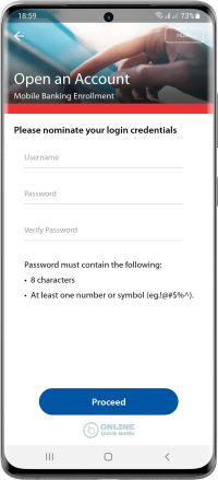 STEP 12. Nominate your login credentials.