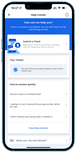 GCash Help Center 2