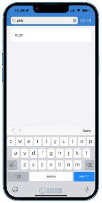 STEP 6. Search and select PLDT from the list.