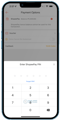 Load Beep via Shopee Pay 6