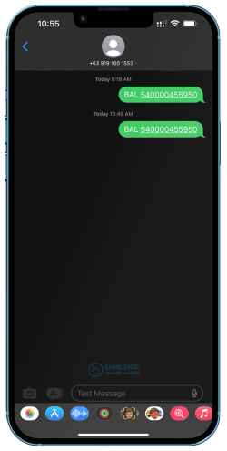 10. Easytrip Account Balance via SMS