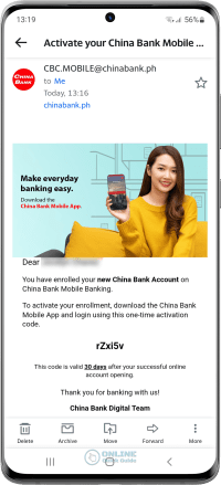 23. Open Chinabank Account Online