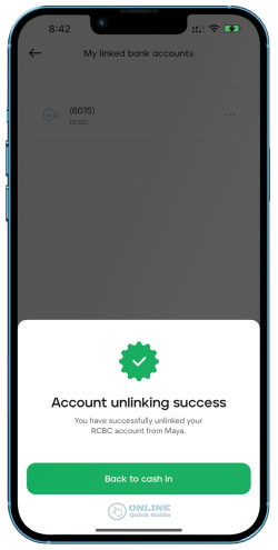 5. Unlink RCBC to Maya