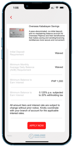 6. Open Chinabank Account Online