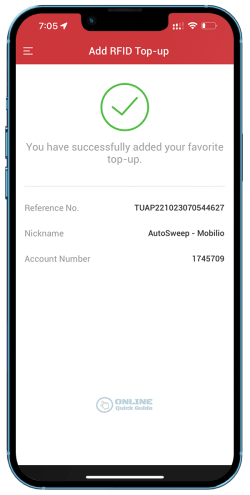 8. ChinaBank RFID Top-up - AutoSweep