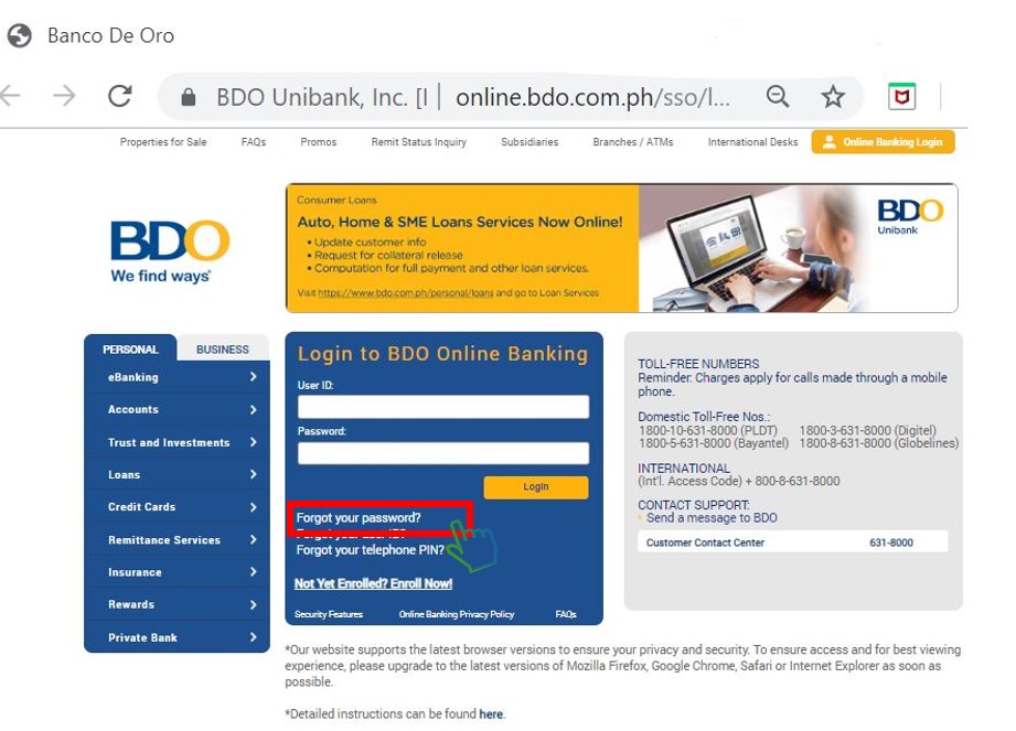 how-to-reset-password-in-bdo-online-banking-online-quick-guide