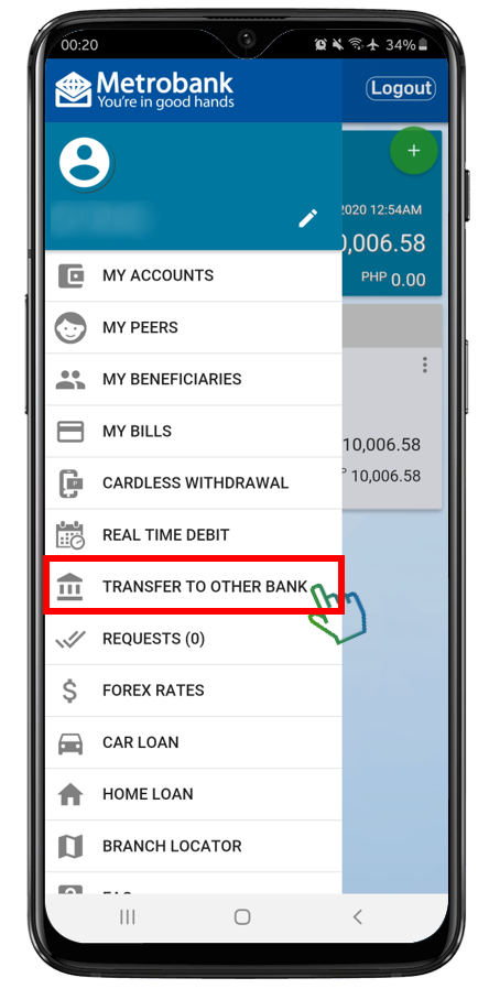 How To Transfer Fund From Metrobank To Other Local Bank Via InstaPay ...