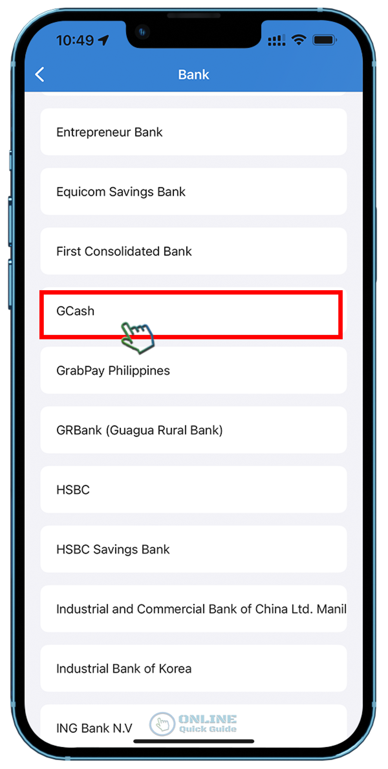 RCBC Fund Transfer GCash 1 Online Quick Guide